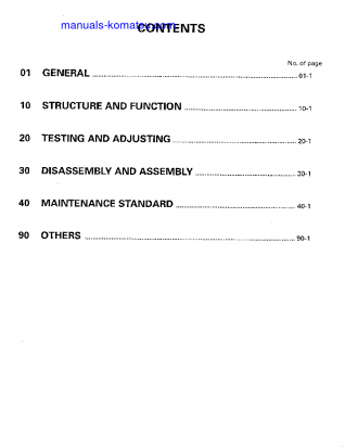 PC50UU-2(JPN) S/N 8001-UP Shop (repair) manual (English)