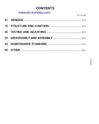 D65E-12(JPN) S/N 60001-UP Shop (repair) manual (English)