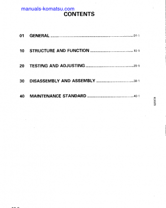 PC200-6(JPN)-CUSTOM S/N 83952-UP Shop (repair) manual (English)