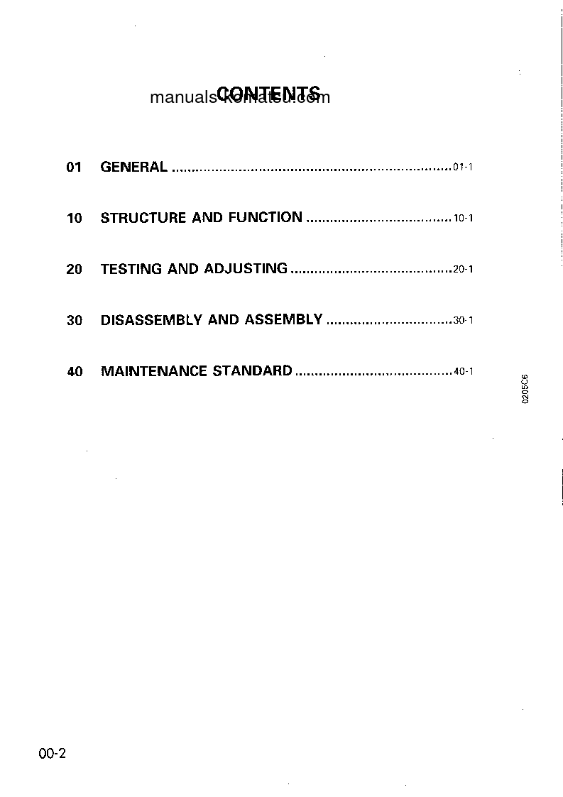Protected: PC220-6(JPN)-CUSTOM S/N 50310-UP Shop (repair) manual (English)