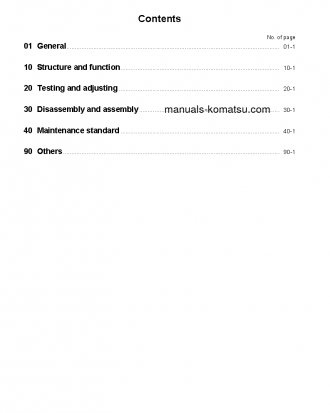 WA250-3(JPN) S/N 50001-UP Shop (repair) manual (English)