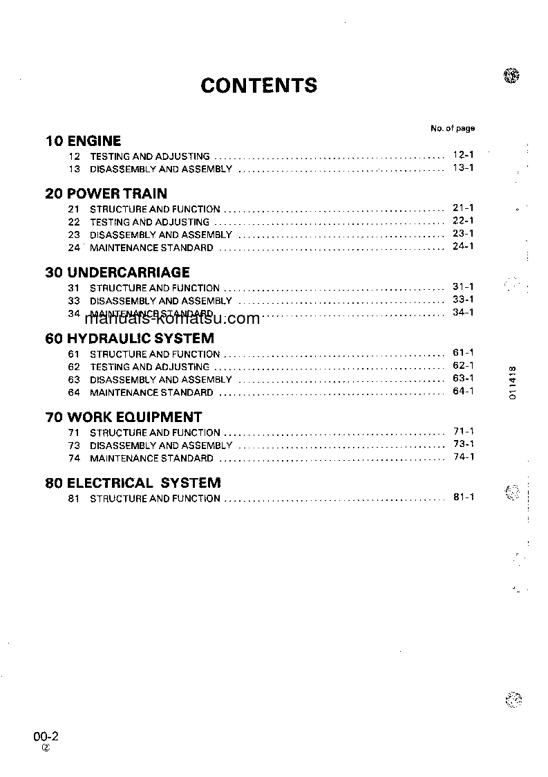 Protected: D31PL-18(JPN) S/N 40001-UP Shop (repair) manual (English)