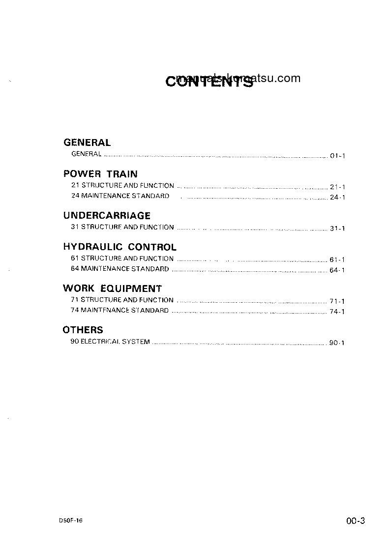 Protected: D50F-16(JPN) S/N 65595-UP Shop (repair) manual (English)