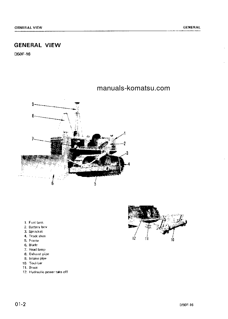 Protected: D50F-16(JPN) S/N 65595-UP Shop (repair) manual (English)