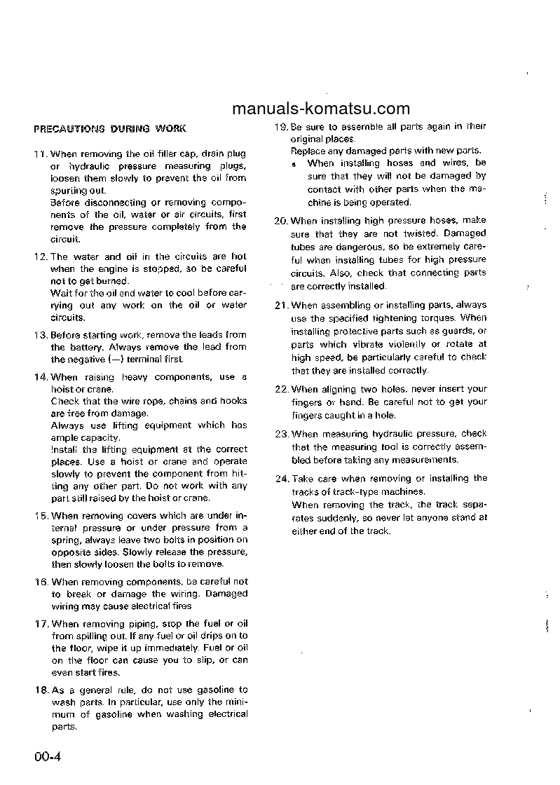 Protected: PC10-3(JPN) S/N 10001-UP Shop (repair) manual (English)