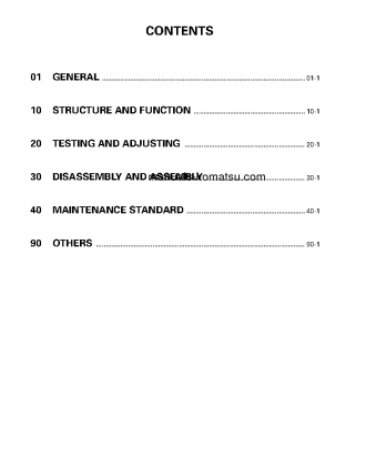 WF650T-3(JPN) S/N 50001-UP Shop (repair) manual (English)