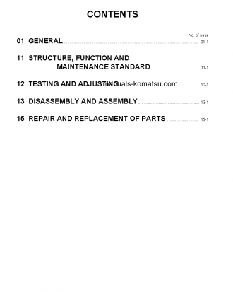 S4D95LE-3(GBR) S/N 1-UP Shop (repair) manual (English)
