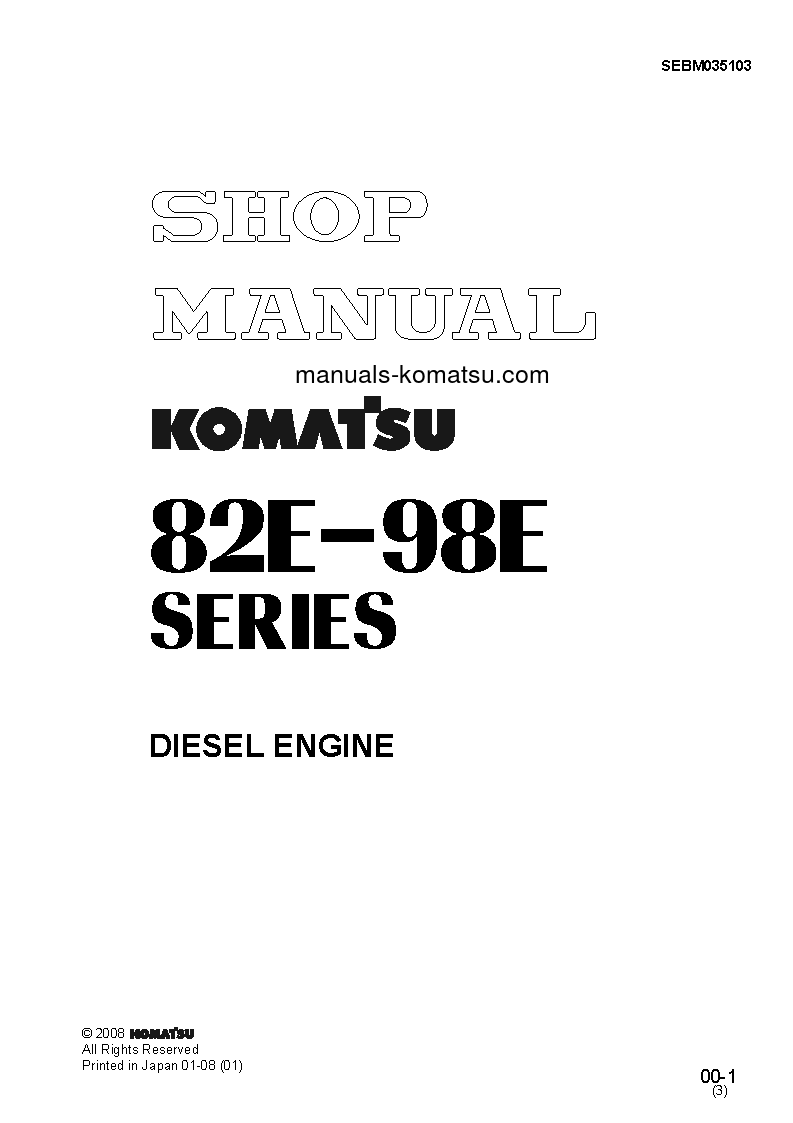 4D88E-5(JPN)-X Shop (repair) manual (English)
