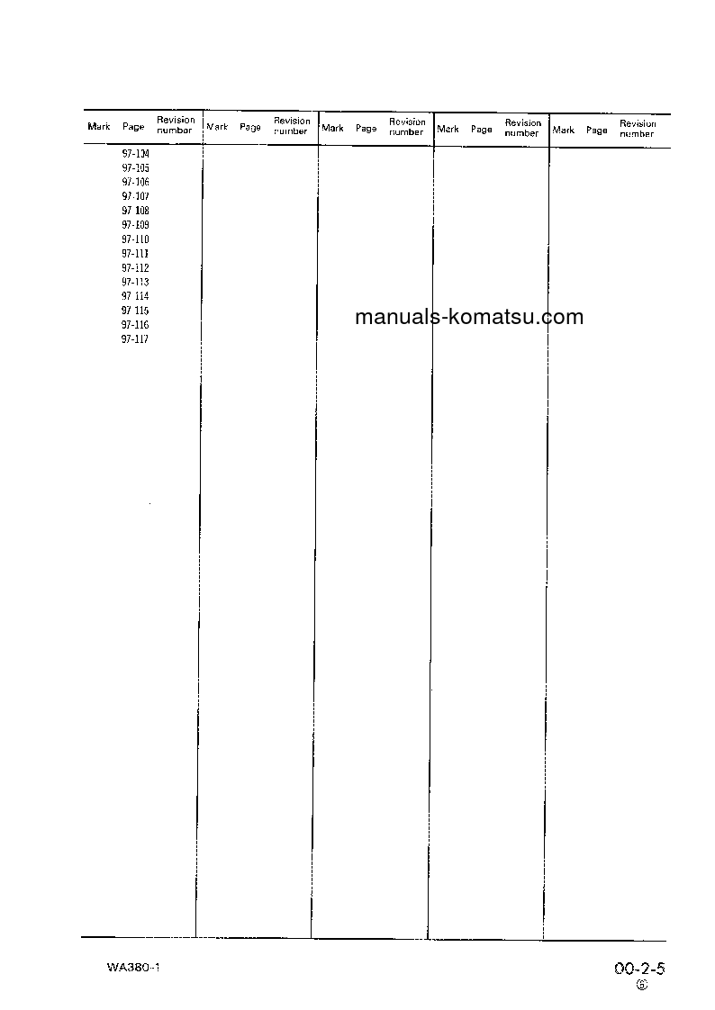 Protected: WA380-1(JPN) S/N 10001-UP Shop (repair) manual (English)