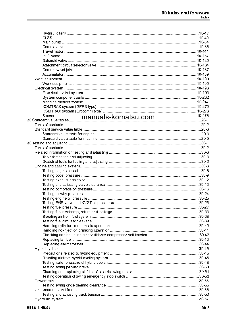 Protected: HB335-1(JPN) S/N 1001-UP Shop (repair) manual (English)