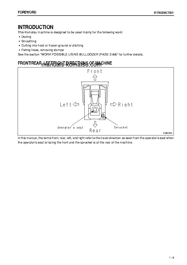 Protected: D65E-12(JPN) S/N 66972-UP Operation manual (English)