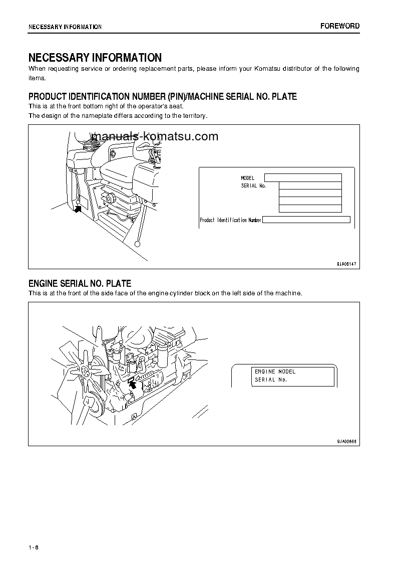 Protected: D65E-12(JPN) S/N 66972-UP Operation manual (English)