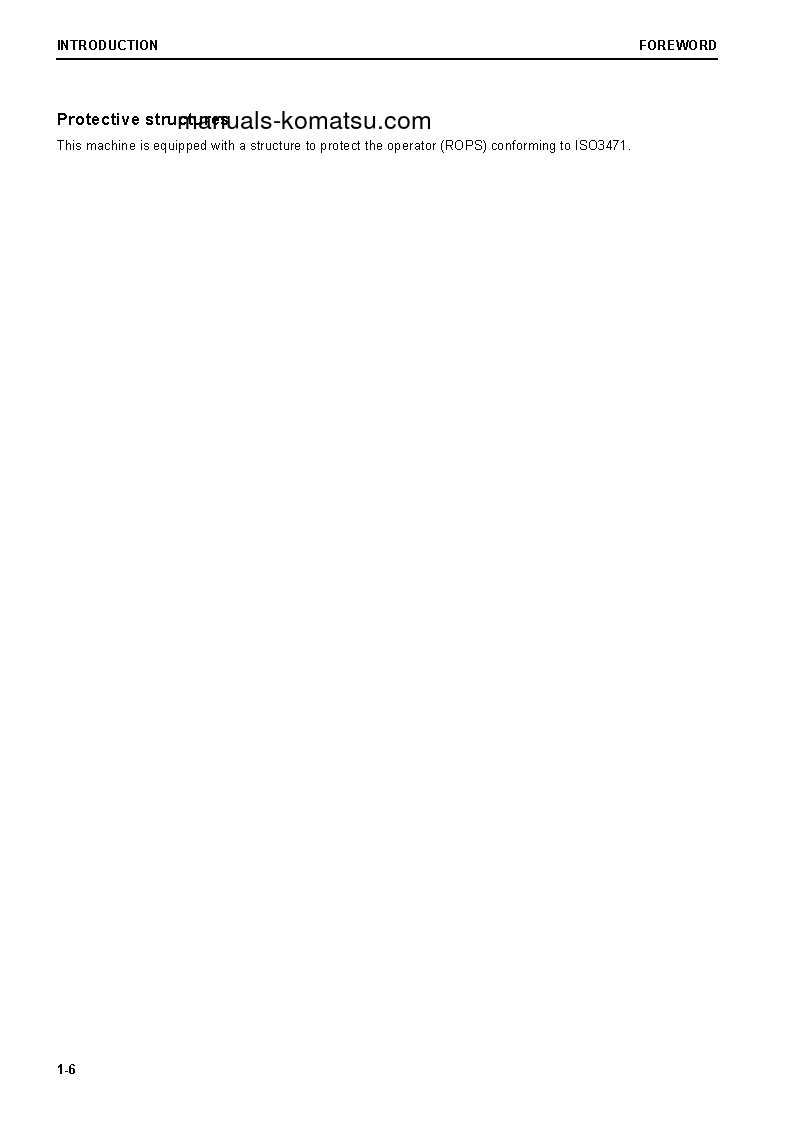 Protected: GD655-6(JPN) S/N 60001-UP Operation manual (English)