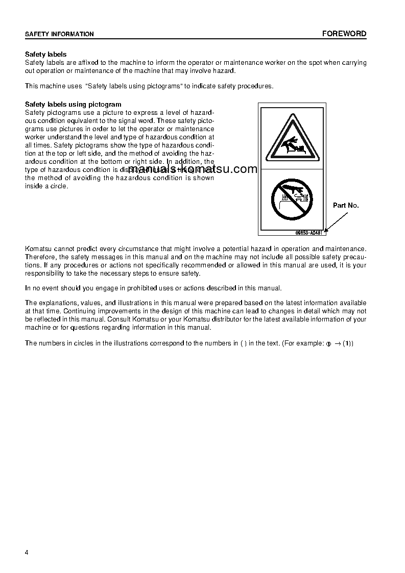 Protected: PC340LC-7(GBR)-K S/N K40001-UP Operation manual (English)