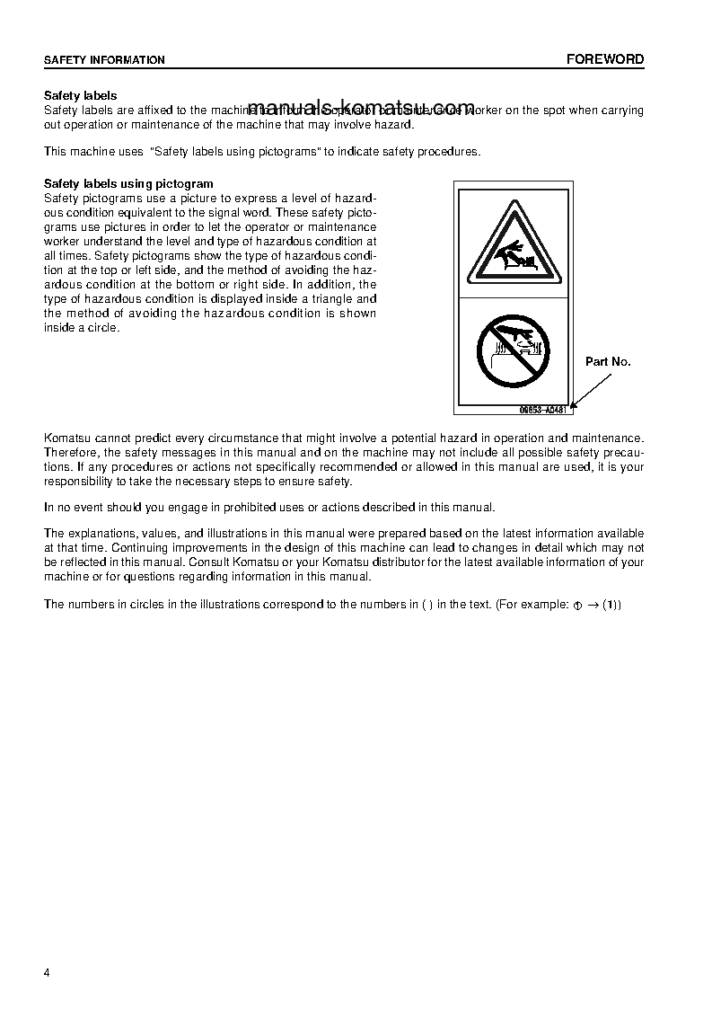 Protected: PC340NLC-7(GBR)-K S/N 40001-UP Operation manual (English)