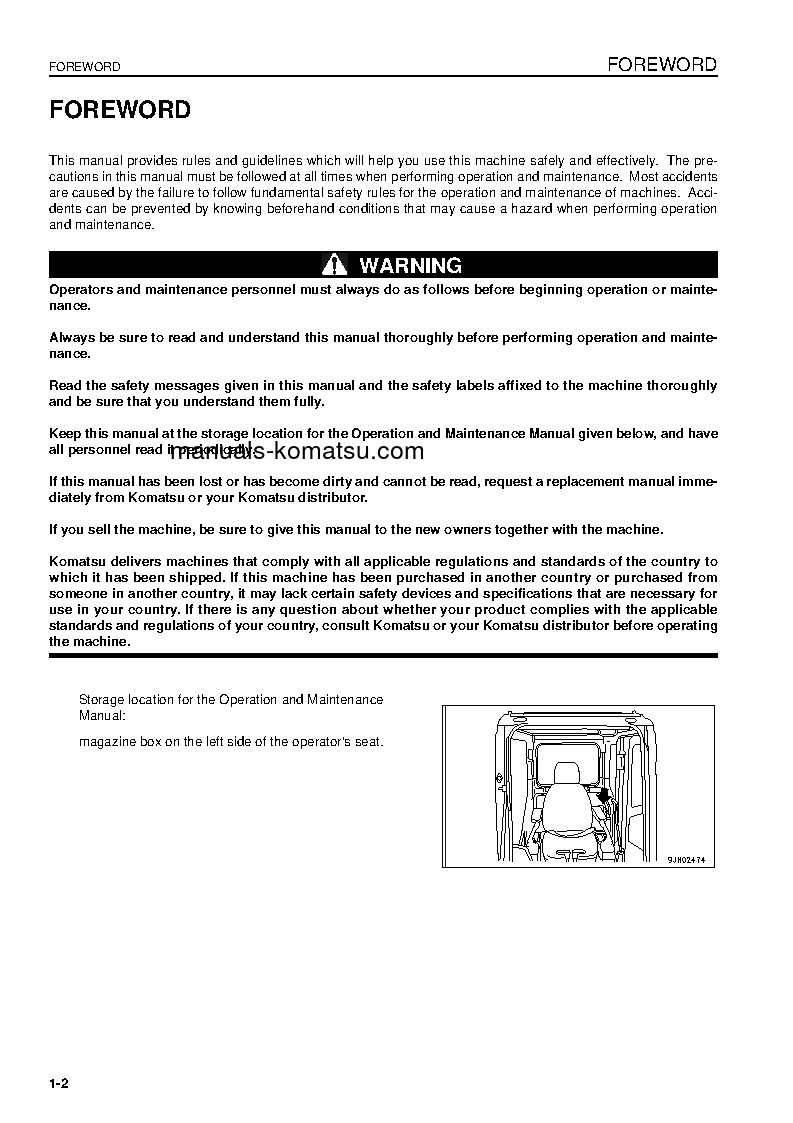 Protected: PC130-7(GBR)-K S/N 71685-UP Operation manual (English)