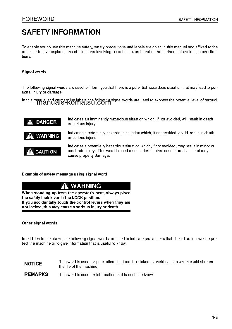 Protected: PC130-7(GBR)-K S/N 71685-UP Operation manual (English)
