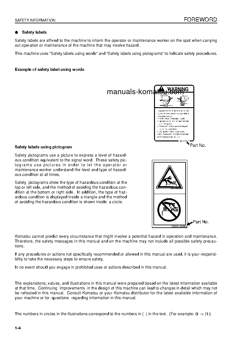 Protected: PC130-7(GBR)-K S/N 71685-UP Operation manual (English)