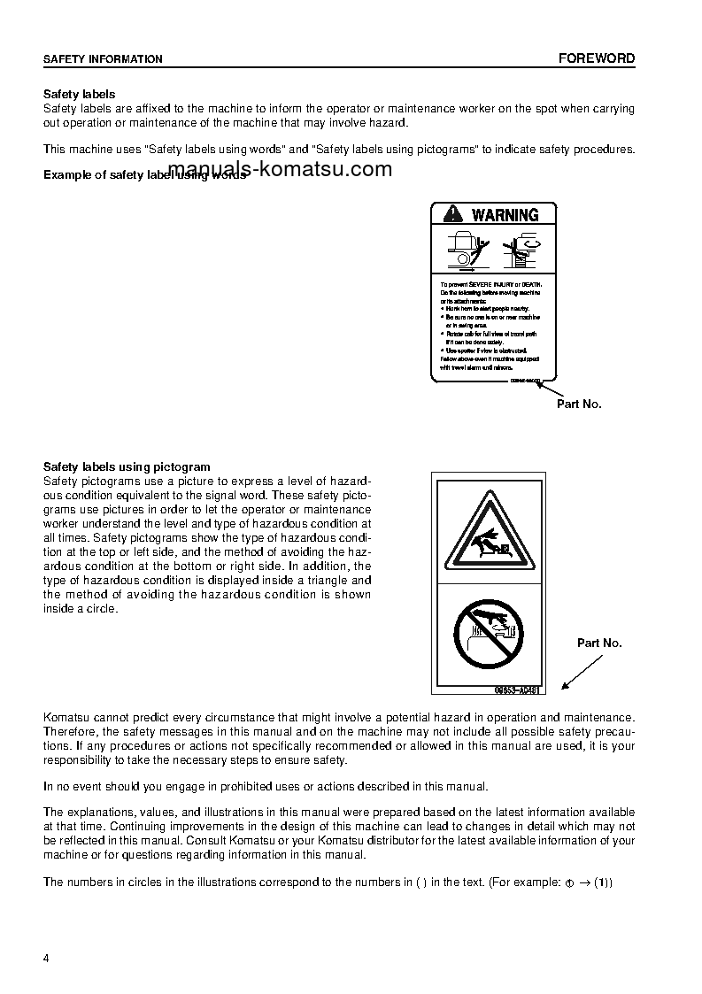 Protected: PC210NLC-7(GBR)-K S/N K41848-UP Operation manual (English)