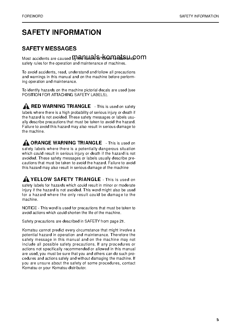 Protected: PW180-7(GBR)-K S/N K40001-UP Operation manual (English)