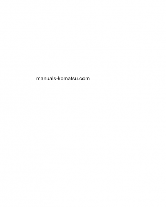 PC240NLC-8(GBR) S/N K50304-UP Operation manual (English)