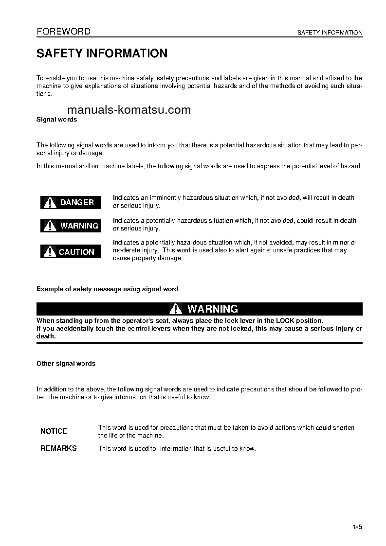 Protected: PC240LC-8(GBR) S/N K50304-UP Operation manual (English)