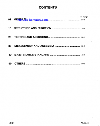 PC450LC-6(JPN) S/N 12144-UP Shop (repair) manual (English)