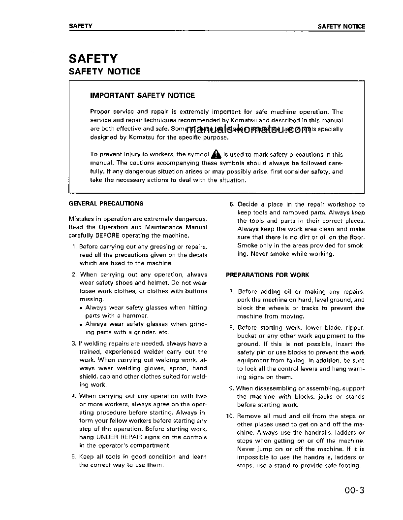 Protected: PC450LC-6(JPN) S/N 12144-UP Shop (repair) manual (English)