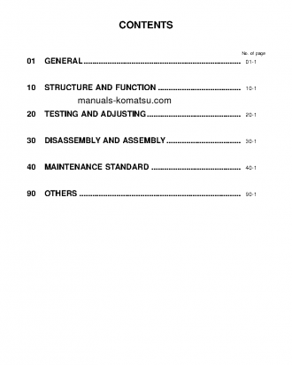 PC450LC-6(GBR)-K S/N K32001-K34000 Shop (repair) manual (English)