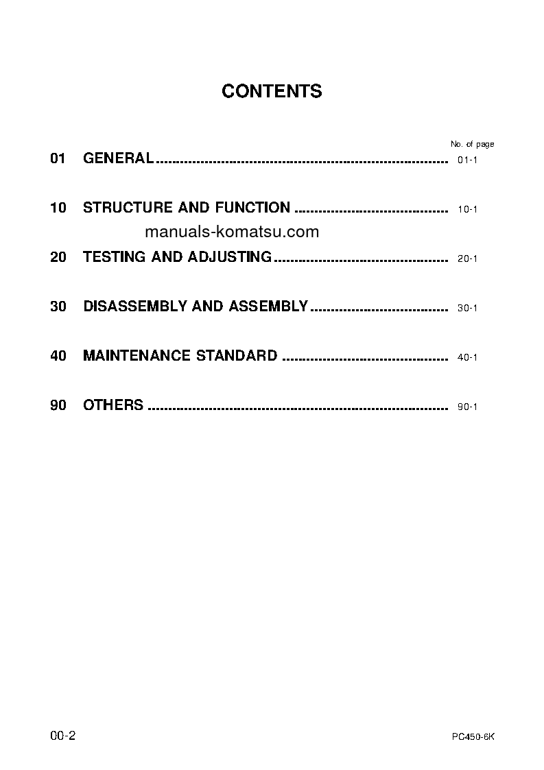 Protected: PC450LC-6(GBR)-K S/N K32001-K34000 Shop (repair) manual (English)