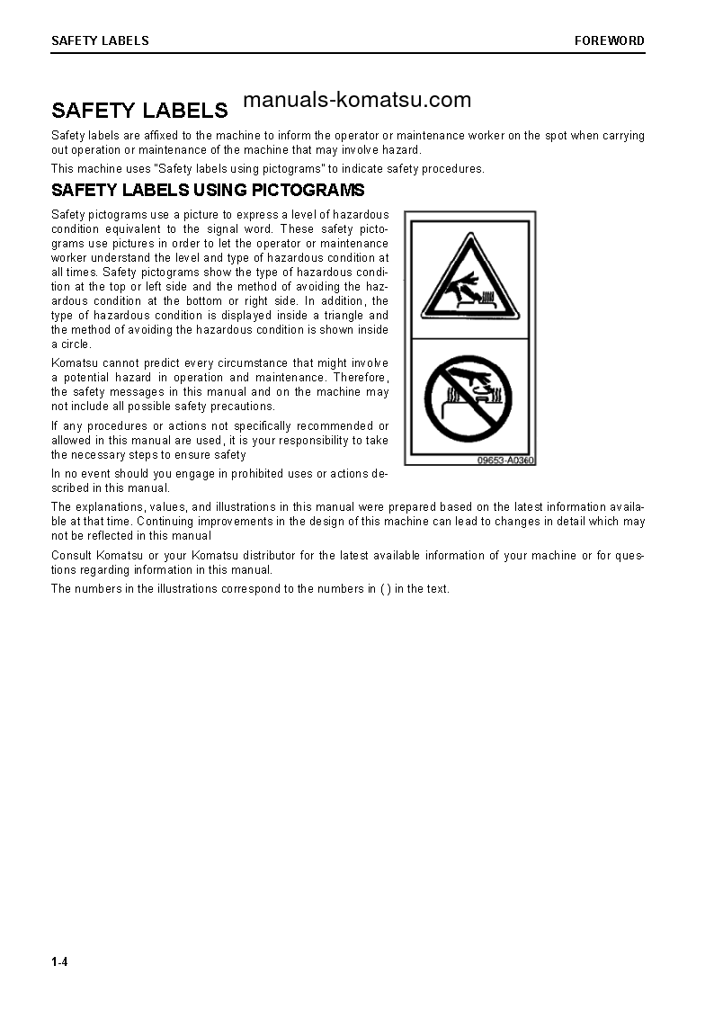 Protected: PC210LC-11(GBR)-DEMOLITION S/N K70001-UP Operation manual (English)