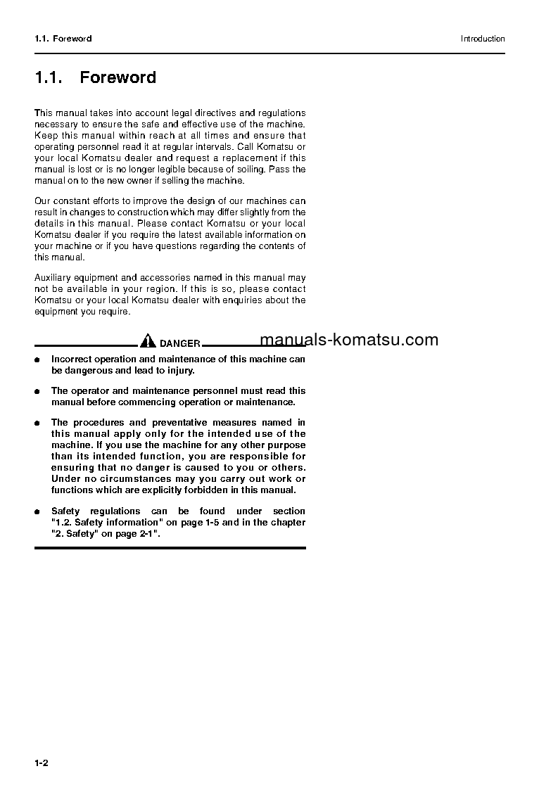 Protected: WA115-3(DEU) S/N H30051-UP Operation manual (English)