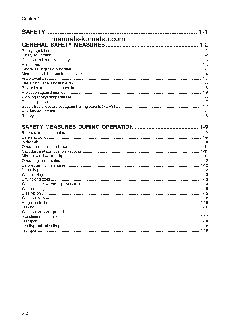 Protected: WA270-3(DEU) S/N WA270H20051-WA270H20563 Operation manual (English)