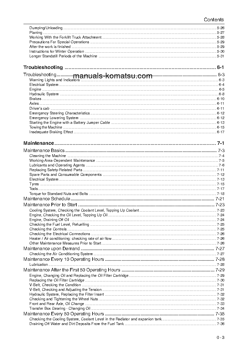 Protected: WA75-3(DEU) S/N HA950857-UP Operation manual (English)