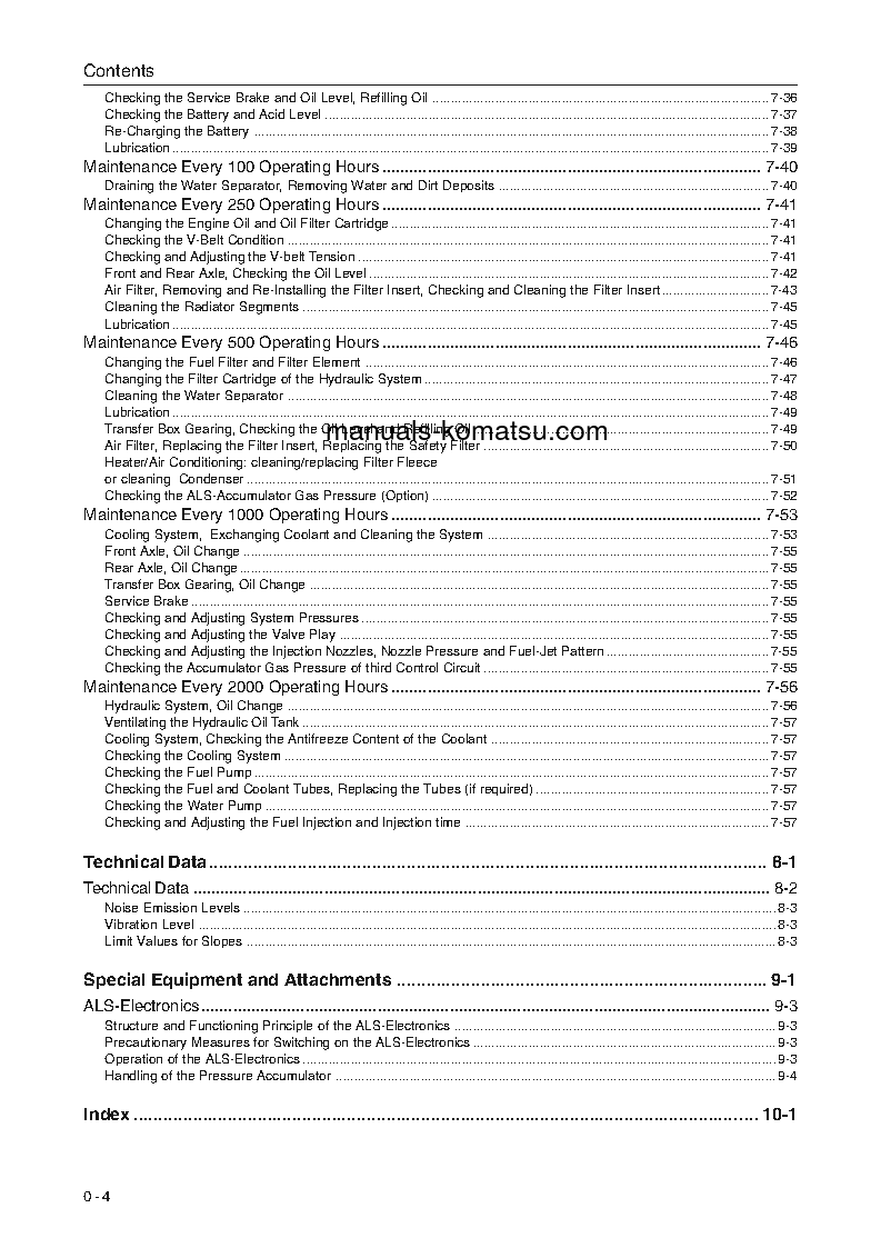 Protected: WA75-3(DEU) S/N HA950857-UP Operation manual (English)