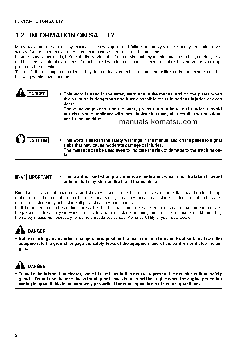Protected: PW110R-1(ITA) S/N 2260000282-2260010000 Operation manual (English)