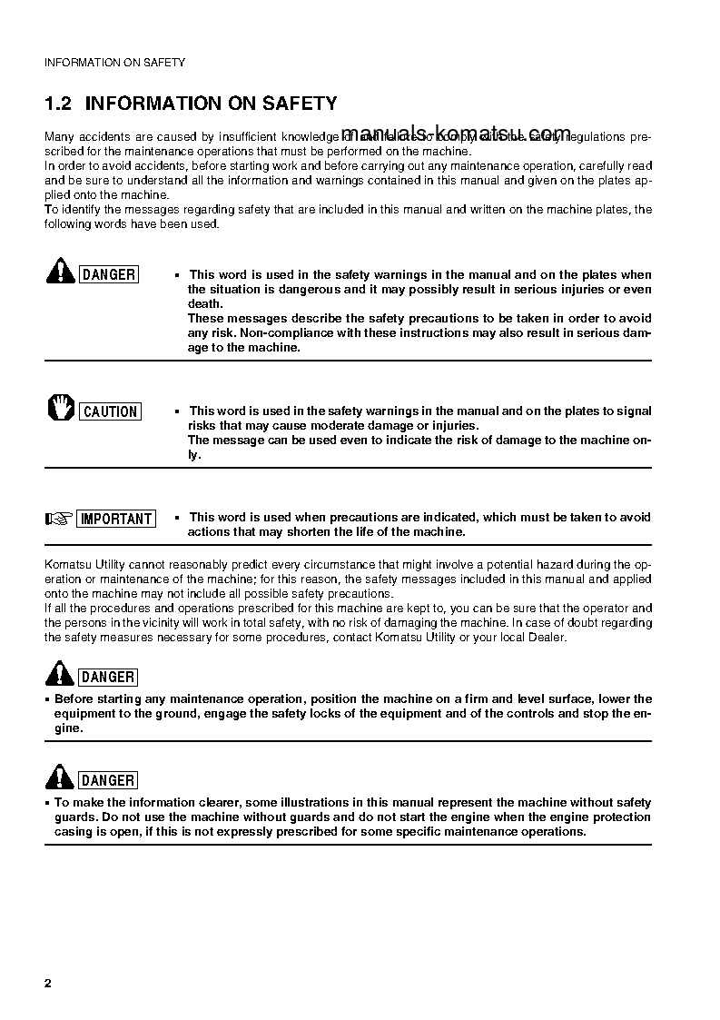 Protected: PW110R-1(ITA) S/N 2260010122-UP Operation manual (English)