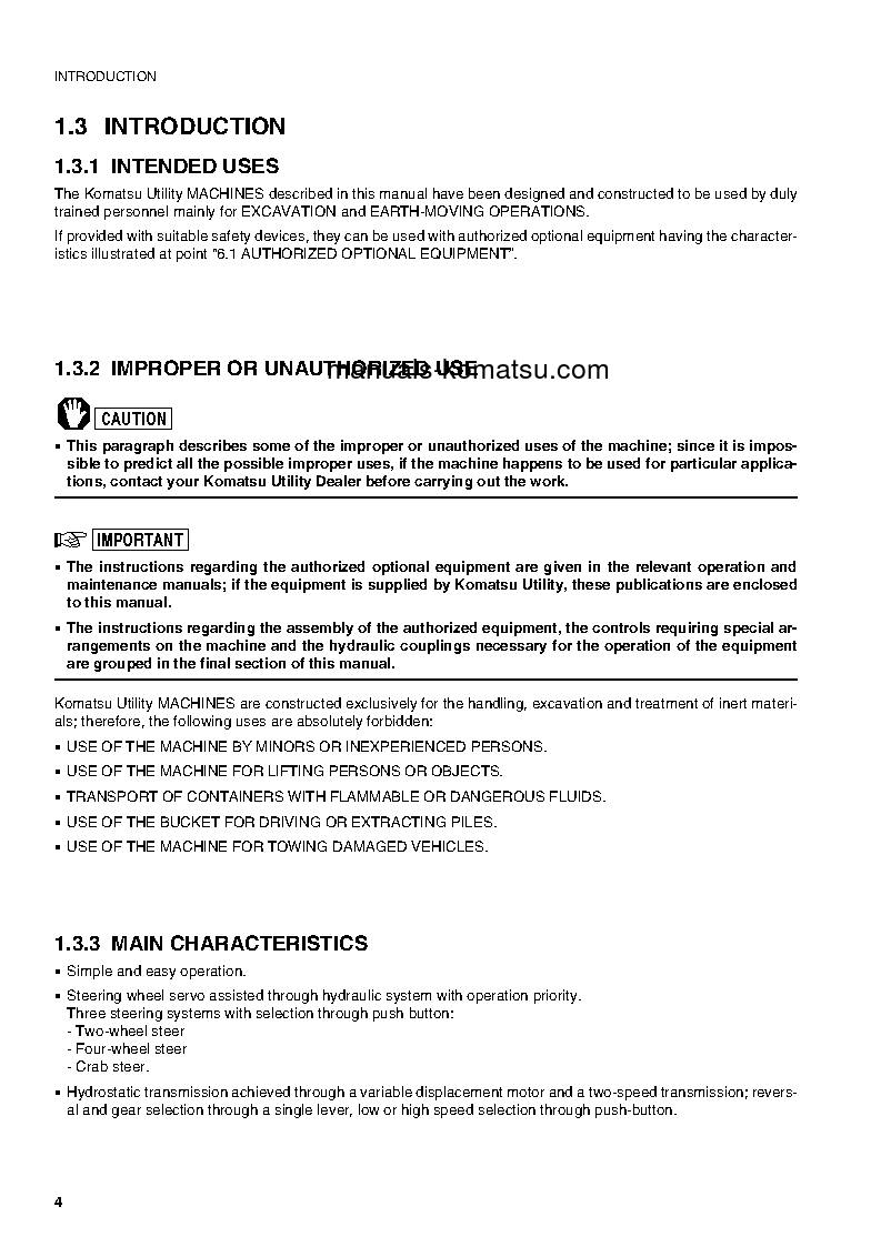 Protected: PW110R-1(ITA) S/N 2260010122-UP Operation manual (English)