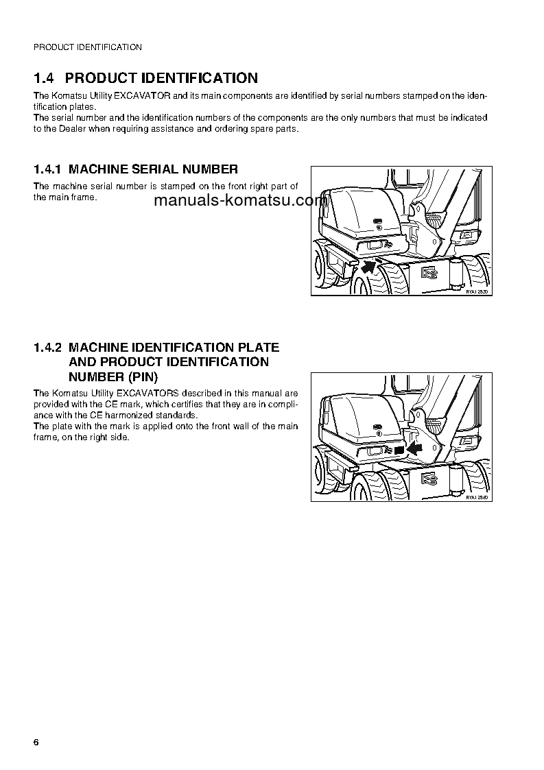 Protected: PW110R-1(ITA) S/N 2260010122-UP Operation manual (English)