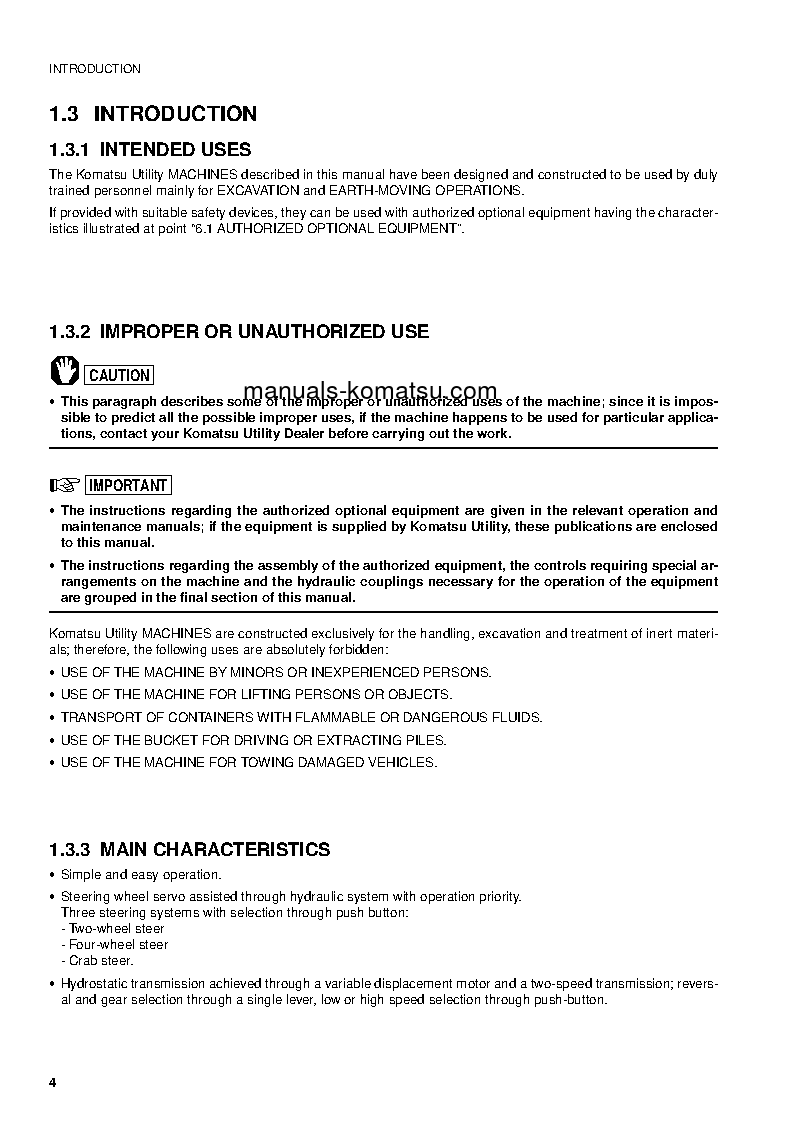 Protected: PW95R-2(ITA) S/N 21D0220001-21D0220078 Operation manual (English)