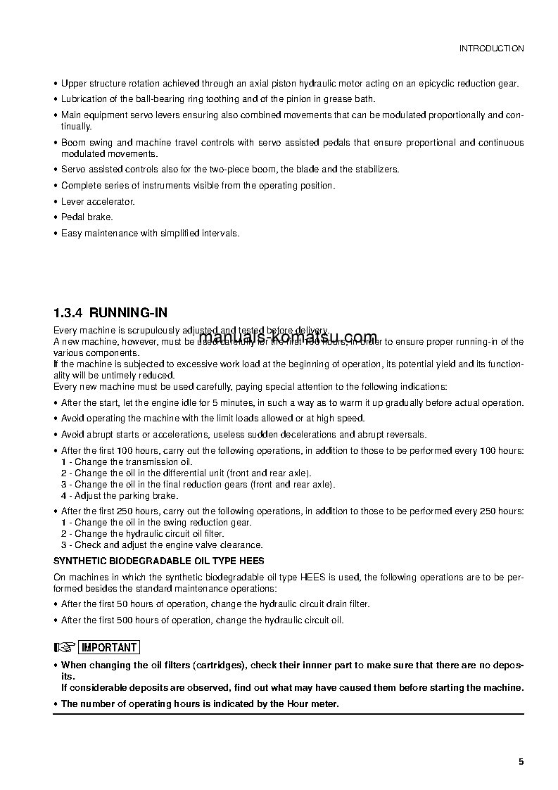 Protected: PW95R-2(ITA) S/N 21D0220001-21D0220078 Operation manual (English)