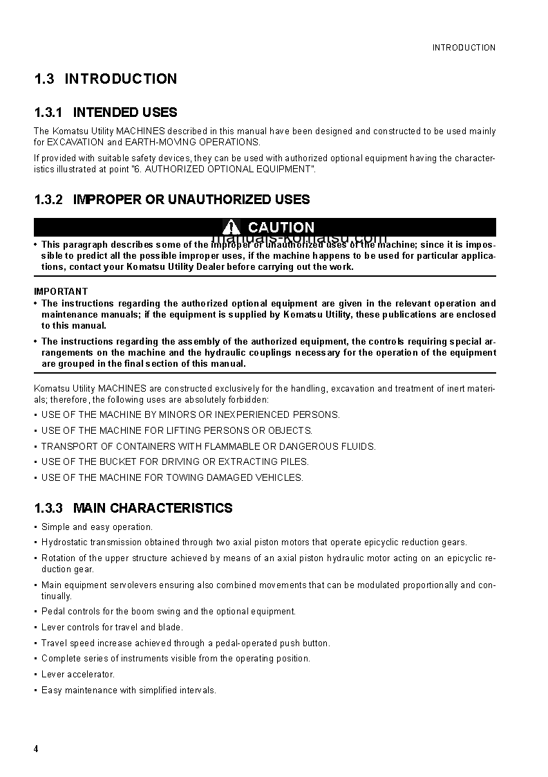 Protected: PC30MR-2(ITA) S/N 20001-UP Operation manual (English)