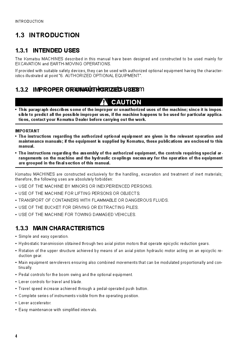Protected: PC30MR-2(ITA) S/N F00103-UP Operation manual (English)