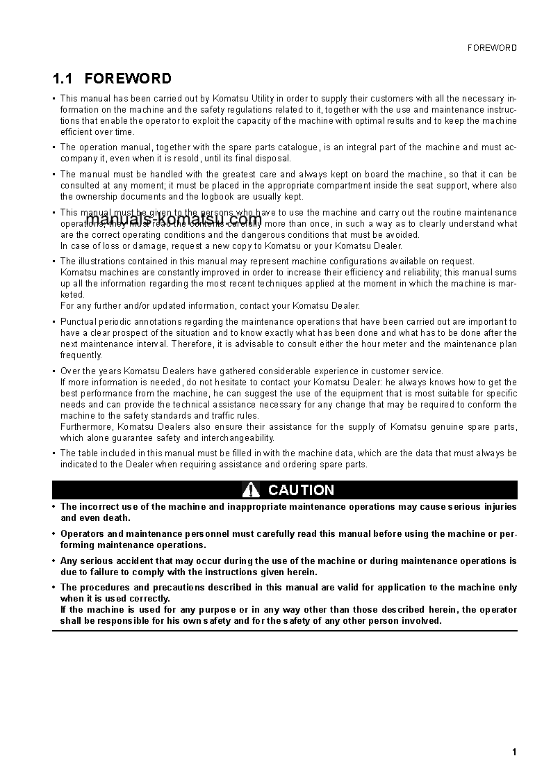 Protected: PC50MR-2(ITA) S/N F00103-F01081 Operation manual (English)