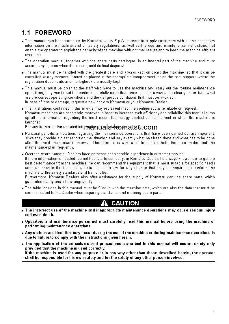 Protected: PC14R-2(ITA) S/N F00003-UP Operation manual (English)