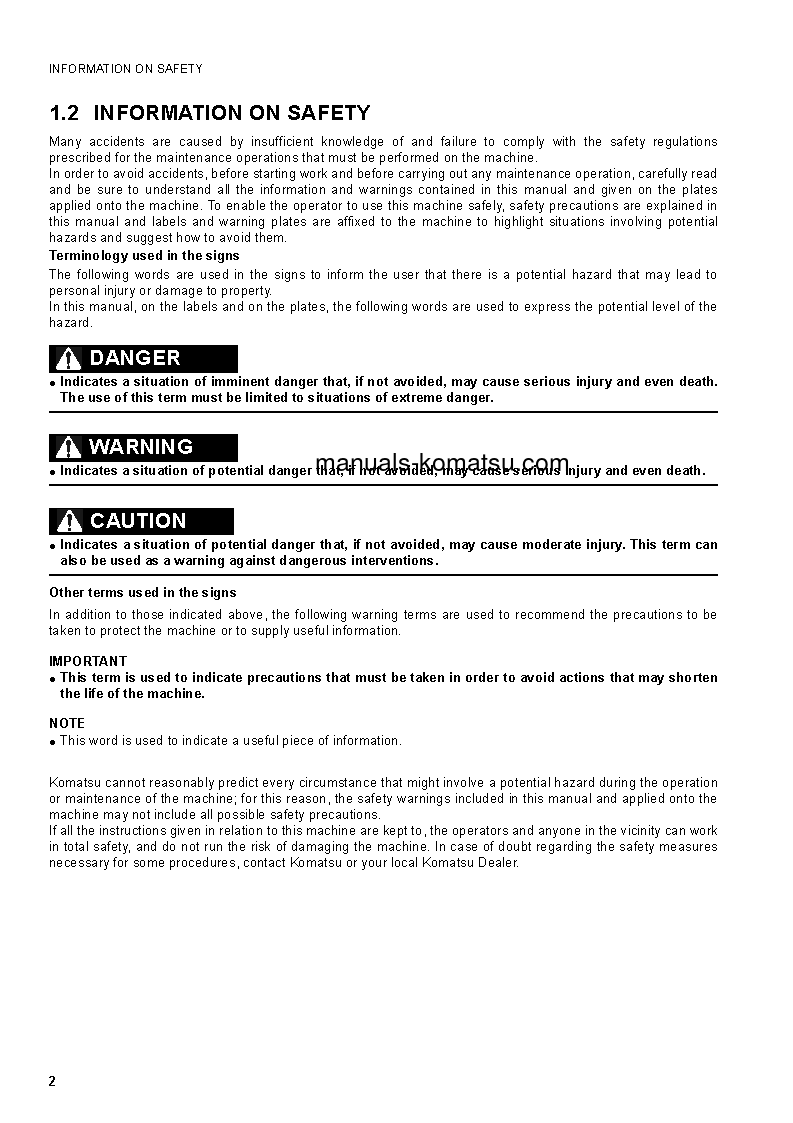 Protected: PC14R-2(ITA) S/N F00003-UP Operation manual (English)