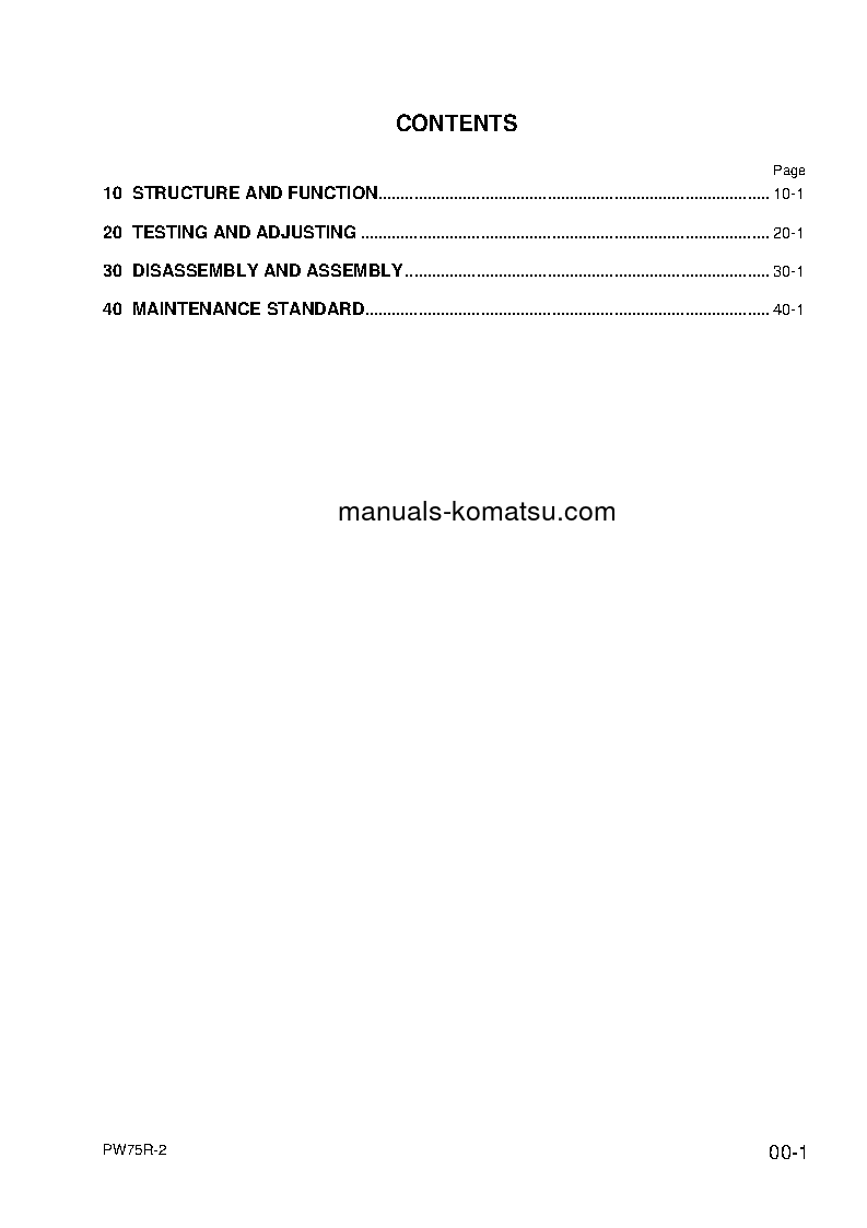Protected: PW75R-2(ITA) S/N 22E0210001-UP Shop (repair) manual (English)