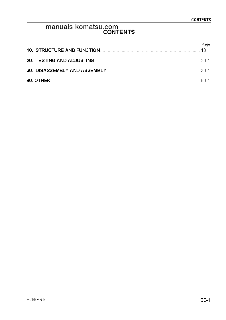 Protected: PC88MR-6(ITA) S/N F00003-UP Shop (repair) manual (English)