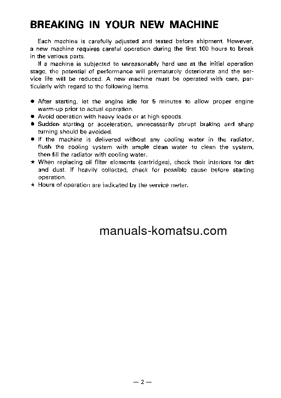 Protected: D135A-2(JPN)-H S/N C20001-UP Operation manual (English)