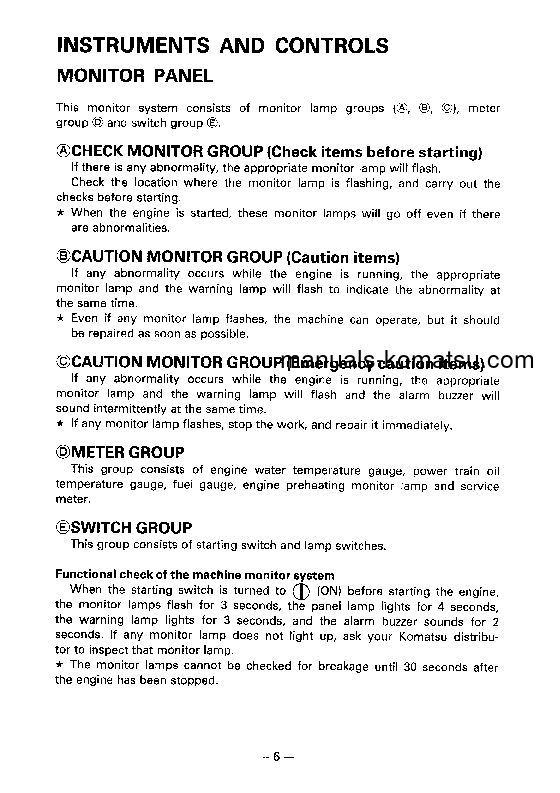 Protected: D135A-2(JPN)-H S/N C20001-UP Operation manual (English)